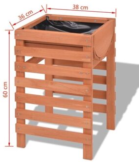 Planter 38x36x60 cm Wood
