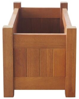 Planter in acacia wood 50x25x25 cm