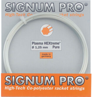 Plasma HEXtreme Pure Set Snaren 12m-Wit - 1.25