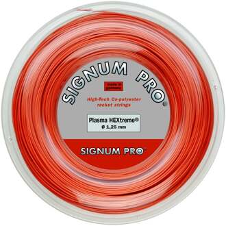 Plasma HEXtreme Rol Snaren 200m-Oranje - 1.25