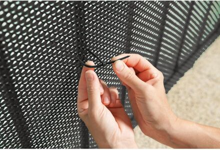 Plastiband Bridfix Zwart 14cm - 50 Stuks