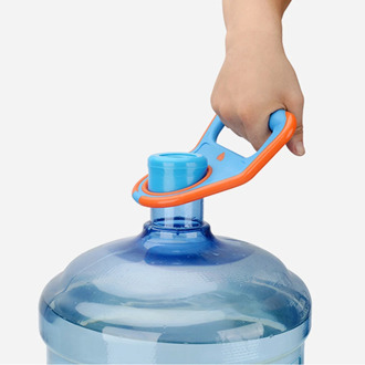 Plastic 5 Gallons Bottled Water Handle Energy Saving Thicker Pail Bucket Lifting Device Carry Holder
