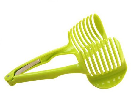 Plastic Aardappel Snijmachine Tomaat Cutter Tool Shreadders Citroen Snijden Houder Koken Gereedschap Keuken Accessoires Tomaat Slicer #0127y10