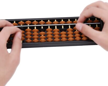 Plastic Abacus 15 Cijfers Rekenkundige Tool Kid 'S Math Leren Aid Caculating Speelgoed