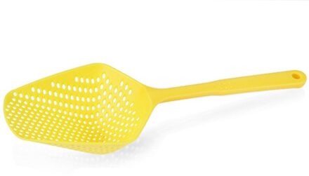 Plastic Afdruiprek Lekkende Spatel Ijs Spatel Water Lekkende Spatel Wassen Groenten Koken Gereedschap Keuken Gemak Gebruiksvoorwerpen geel stijl 1