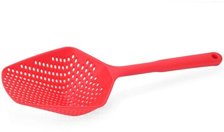 Plastic Afdruiprek Lekkende Spatel Ijs Spatel Water Lekkende Spatel Wassen Groenten Koken Gereedschap Keuken Gemak Gebruiksvoorwerpen rood stijl 1