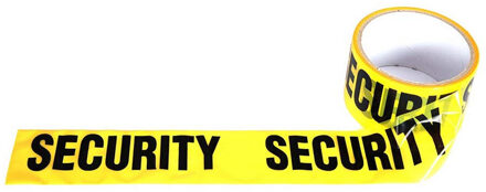 Plastic afzetlint Security - Markeerlinten Multikleur