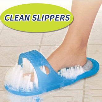 Plastic Bad Douche Voeten Massage Slippers Bad Schoenen Stroefheid Borstel Puimsteen Voet Verwijderen Dode Huid Foot Care Tool