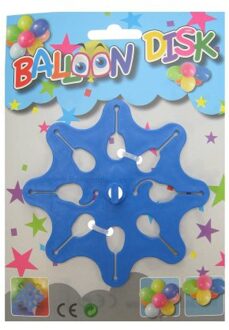 Plastic ballon decoratie schijf