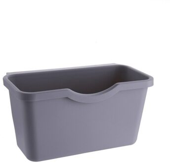 Plastic Basket Hanging Trash Can Waste Bin Garbage Can Storage Box Trash Storage Desktop Kitchen Holder Cabinet Door