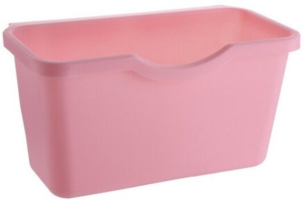 Plastic Basket Hanging Trash Can Waste Bin Garbage Can Storage Box Trash Storage Desktop Kitchen Holder Cabinet Door