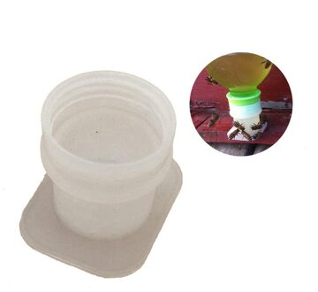 Plastic Bee Feeder Drinkfontein Voor Bijen Queen Bee Drinkwater Apicultura Imker Equip Bijenteelt Gereedschap 12 stks