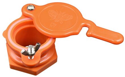 Plastic Bee Honing Tap Gate Valve Bijenteelt Extractor Bottelen Tool goede afdichting Herbruikbare duurzaam Niet giftig Creatieve praktische Oranje