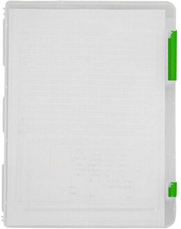 Plastic Bestand Dozen A4 Transparante Opbergdoos Clear Plastic Document Papier Indienen Case Bestand Waterdichte Opbergbox groen