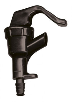 Plastic bierkraan "Picnic" zwart