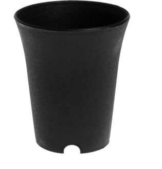 Plastic Bloempot Wit Zwart Ronde Vetplanten Voor Home Office Tuin Decoratie Kom