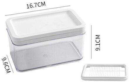 Plastic Botervloot Met Deksel Boter Keeper Container Opslag Cutter Slicer Geweldig Voor Keuken Opslag & Decor Supplies