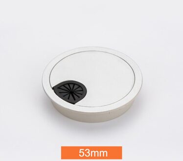 Plastic Bureau Tafel Grommet Kabel Cord Hole Cover Voor Home Office Und 53mm