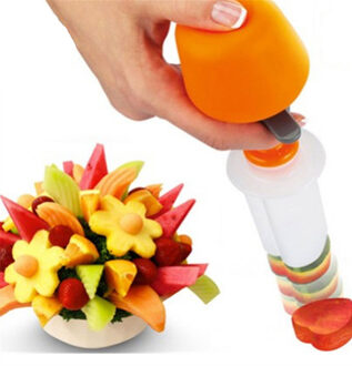 Plastic Cake Cookie Groente Fruit Shape Cutter Slicer Veggie Mold Set DIY Decoreren Gereedschappen Keuken Accessoires