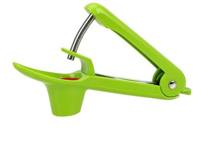 Plastic Cherry Core Seed Remover Olijven Gaan Nucleaire Apparaat Vruchten Plitter Gadgets Gereedschap Keuken Accessoires groen