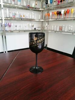 Plastic Cup Celebration Party Wijn Set Drank Glas Wijn Champagne Gegalvaniseerd Glas Cocktail Cup Beker geel