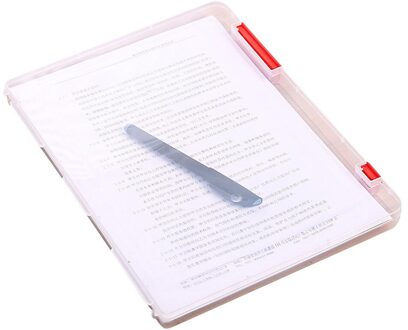 Plastic Dozen Thuis Organizer Bins Vullen Case Document Papier Helder Transparant A4 Opbergdoos Clear Plastic Document Papier Bestand