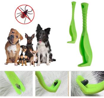 Plastic Draagbare Haak teken Remover Haak Paard Menselijk Kat Hond Dierbenodigdheden Tick Remover Tool Huisdier Kam