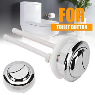 Plastic Dual Flush Toilet Water Tank Drukknop Gat Accessoires Schakelaar Cover Staaf Badkamer Universele Wc-deksel Stortbak D4O6