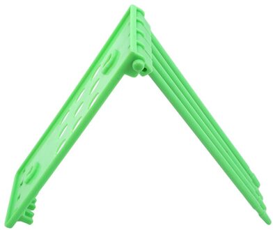 Plastic Duif Papegaai Voet Ring Houder Stand Band Rack Vogel Accessoires Vogel Training Artikelen Been Ring groen