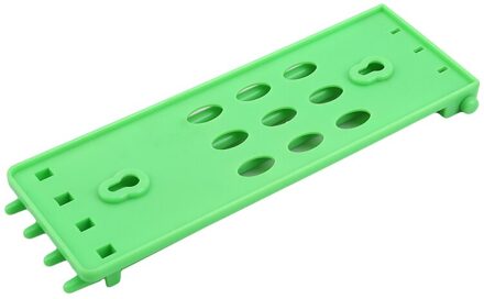 Plastic Duif Papegaai Voet Ring Houder Vogel Training Artikelen Been Ring Stand Band Rack Vogel Accessoires groen