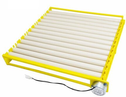 Plastic Eieren Incubator Accessoires Duurzaam Roterende Automatische Roller Patroon Ei Turner Lade Huishoudelijke Ei Lade 156 eggs / 110V