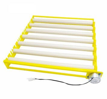 Plastic Eieren Incubator Accessoires Duurzaam Roterende Automatische Roller Patroon Ei Turner Lade Huishoudelijke Ei Lade 42 eggs / 110V