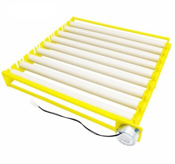 Plastic Eieren Incubator Accessoires Duurzaam Roterende Automatische Roller Patroon Ei Turner Lade Huishoudelijke Ei Lade 56 eggs / 220V