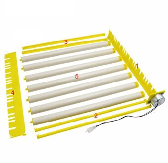 Plastic Eieren Incubator Accessoires Duurzaam Roterende Automatische Roller Patroon Ei Turner Lade Huishoudelijke Ei Lade