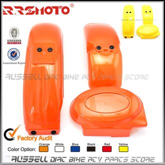 Plastic Fender Spatbord Batterij cover Kits voor Honda Mini Trail Fiets AAP Z50A Z50R Z50J Motorfiets Accessoires geel
