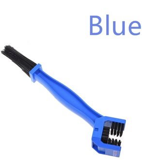 Plastic Fietsen Motorfiets Fiets Chain Clean Borstel Gear Grunge Brush Cleaner Outdoor Cleaner Scrubber Tool blauw