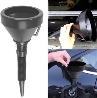 Plastic Flexible Funnel Can Spout for  Car Vehicle Motorcycle  funnel engine Car Oil Petrol Fuel Gasoline