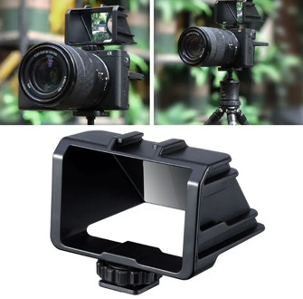 Plastic Flip Screen Bracket Periscope Vlog Selfie Stand Holder for Sony A6000 A6300 A7II A7RIII A7M3 Accessories Kit