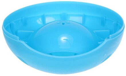 Plastic Fruit Schotel Plaat Multifunctionele Double Layer Snack Platen Moer Zaden Kom Opbergdoos Prullenbak Telefoon Houder Blauw