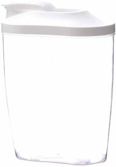 Plastic Granen Dispenser Opbergdoos Keuken Voedsel Graan Rijst Container Opslagtank Potten Verzegelde Flessen Droge Granen Containers 1500ml
