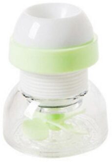Plastic Green/Blue/Pink Faucet Filter Mesh Faucet Nozzle Environmental Convenient 360 Degree Rotary Water Bathroom Tap Adapter groen
