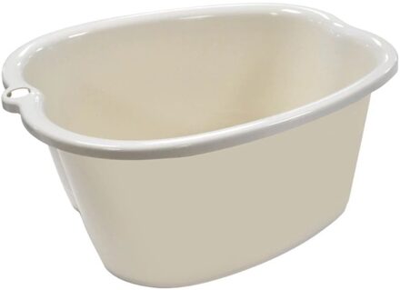 Plastic Grote Voetenbad Spa Bad Wastafel Emmer Voor Inweken Voeten Detox Pedicure Massage Draagbare 3 Kleuren Beige