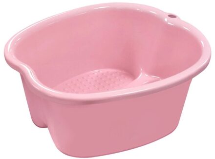 Plastic Grote Voetenbad Spa Bad Wastafel Emmer Voor Inweken Voeten Detox Pedicure Massage Draagbare 3 Kleuren roze