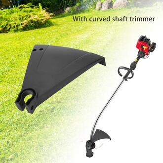 Plastic Guard Past Strimmer Trimmer Met 1in 25mm 25.4mm Plastic Bescherming Borstel voor Gebogen As Trimmer Tool