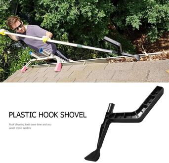 Plastic Gutter Blad Cleaner Dak Vuilnis Schoonmaken Lepel Haak Tuin Handgereedschap Voor Boerderij Tuin Dak Cleaning Tools