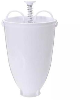 Plastic Handleiding Donut Bakken Melken Mold Maken Tool Diy Donut Maken Artefact Creatieve Bakken Tools Keuken Dessert Gadget