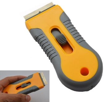Plastic Handvat Scheermes Schraper Keramische Oven Window Tinting Tool 1.57 "Blade