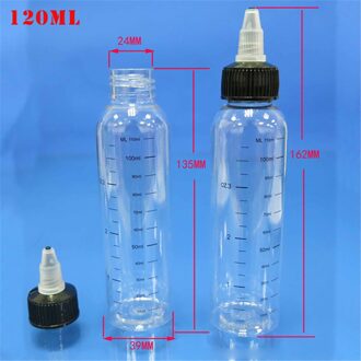 Plastic Huisdier Druppelflesje 30Ml/60Ml/100Ml/120Ml/250Ml Voor Lab experiment En Thuisgebruik, inkt, Wassen Lotion En Olie Etc.
