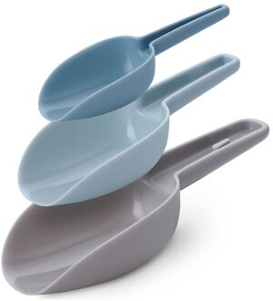 Plastic Ijs Scoops 3 stks/set Ijs Schop Home Keuken Meel Graan Snoep Koffieboon Ijs Scoops Schop Party Buffet gereedschap