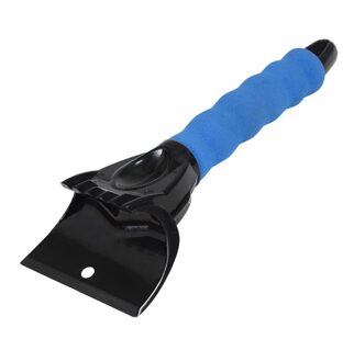 Plastic Ijskrabber Voorruit Sneeuw Schraper Ijs Schop Sneeuw Vorst En Ijs Remover Voorruit Schoonmaken Tool Blauw